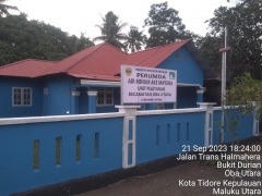 Form Pendataan Pelanggan Baru Kecamatan Oba Utara